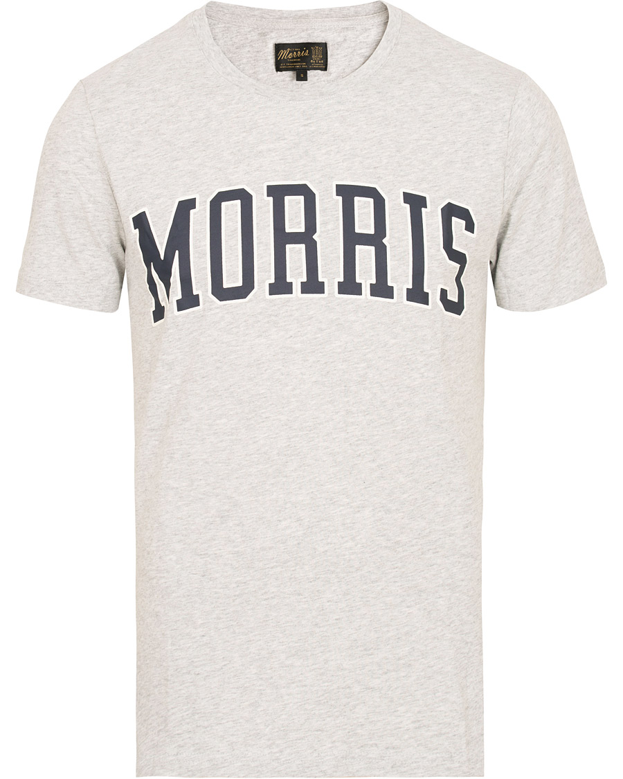 Heren | T-shirts | Morris | Drake Tee Grey