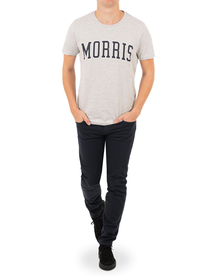 Heren | T-shirts | Morris | Drake Tee Grey