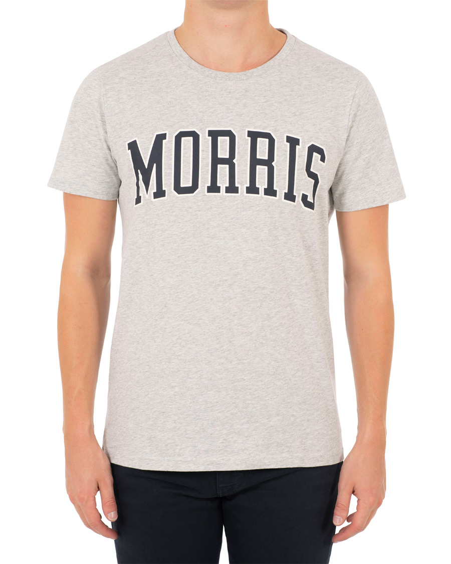 Heren | T-shirts | Morris | Drake Tee Grey