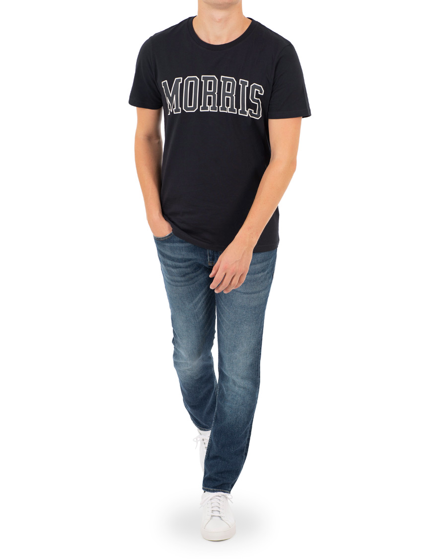 Heren | T-shirts | Morris | Drake Tee Old Blue