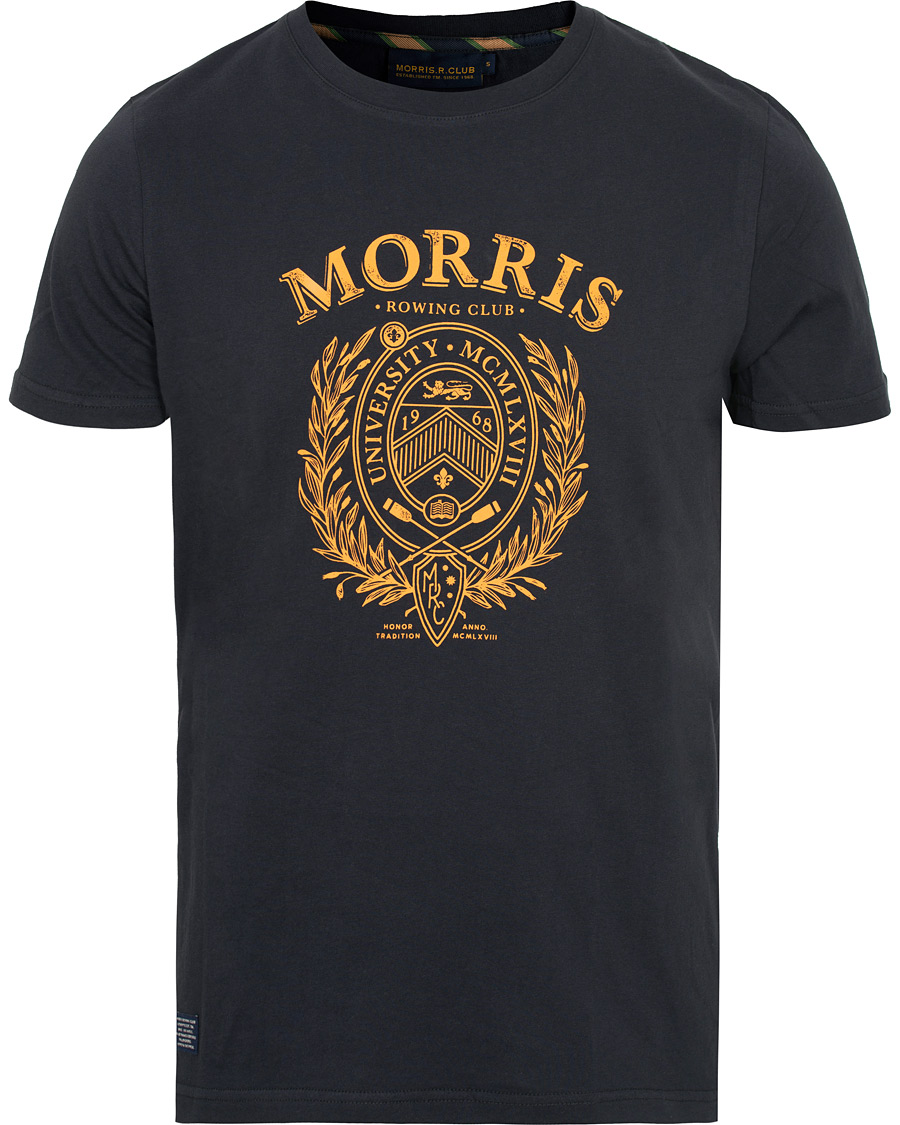 Heren | T-shirts | Morris | Dale Tee Old Blue