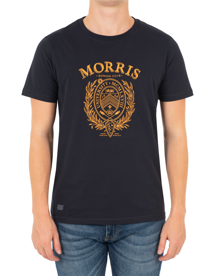 Heren | T-shirts | Morris | Dale Tee Old Blue