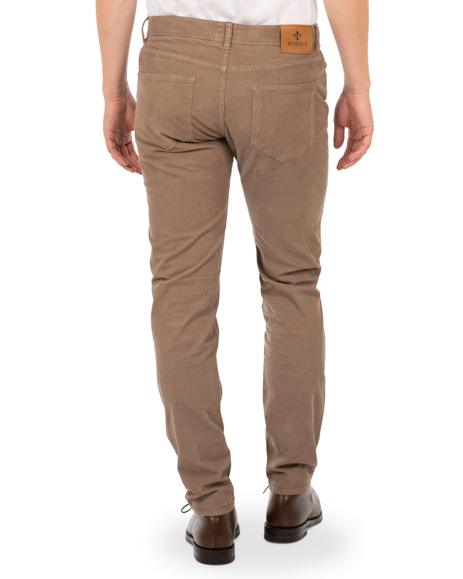 Heren | Broeken | Morris | James Corduroy Jeans Brown