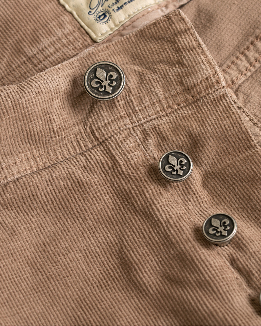 Heren | Broeken | Morris | James Corduroy Jeans Brown