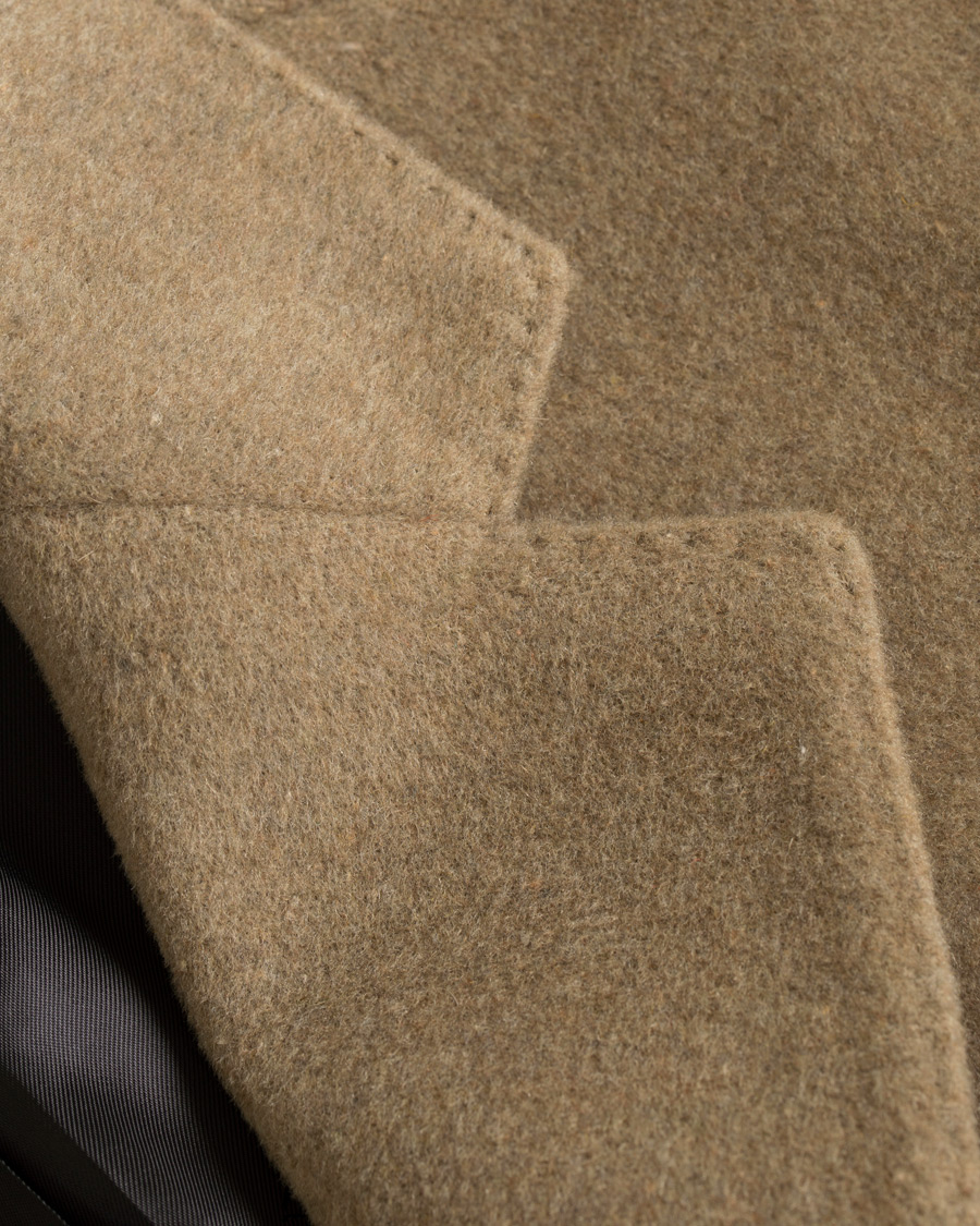 Heren | Jassen | Oscar Jacobson | Saks Wool/Cashmere Coat Beige