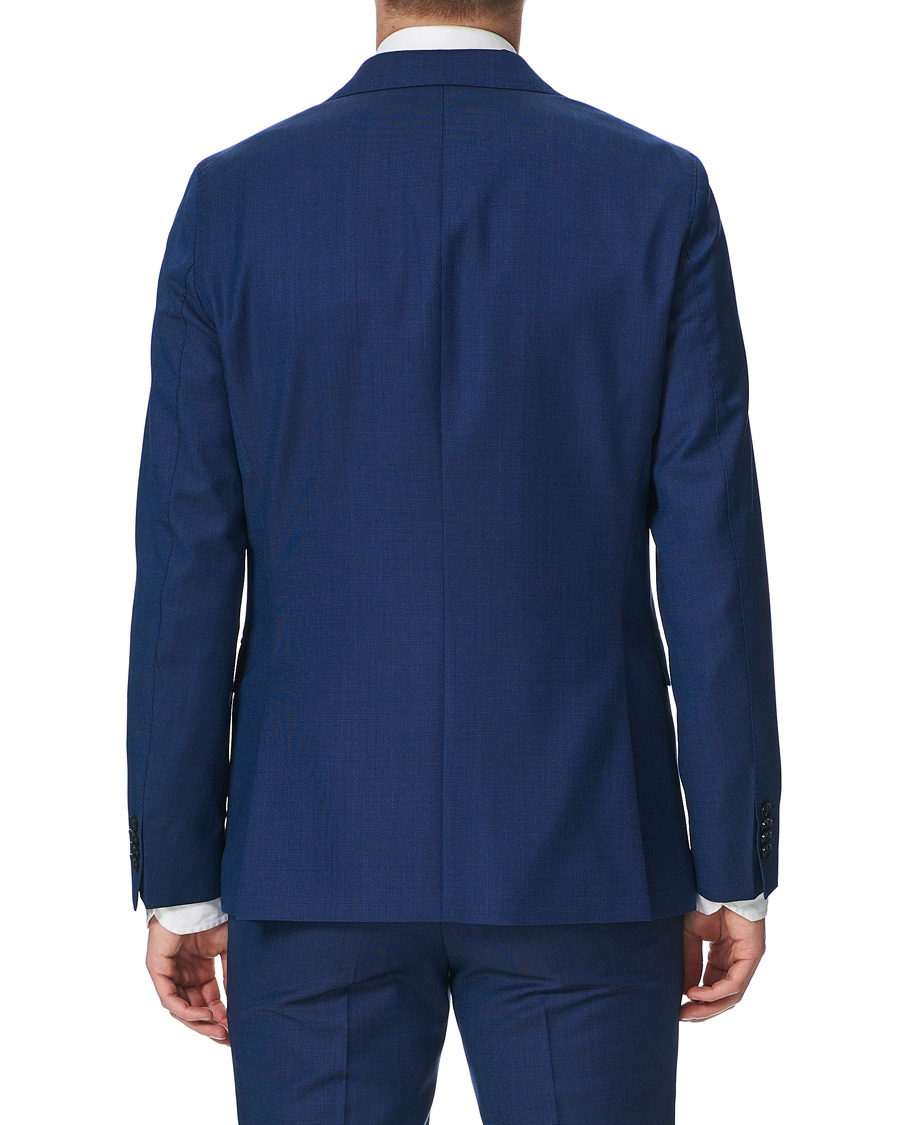 Heren | Blazers | Oscar Jacobson | Fogerty Wool Blazer Blue