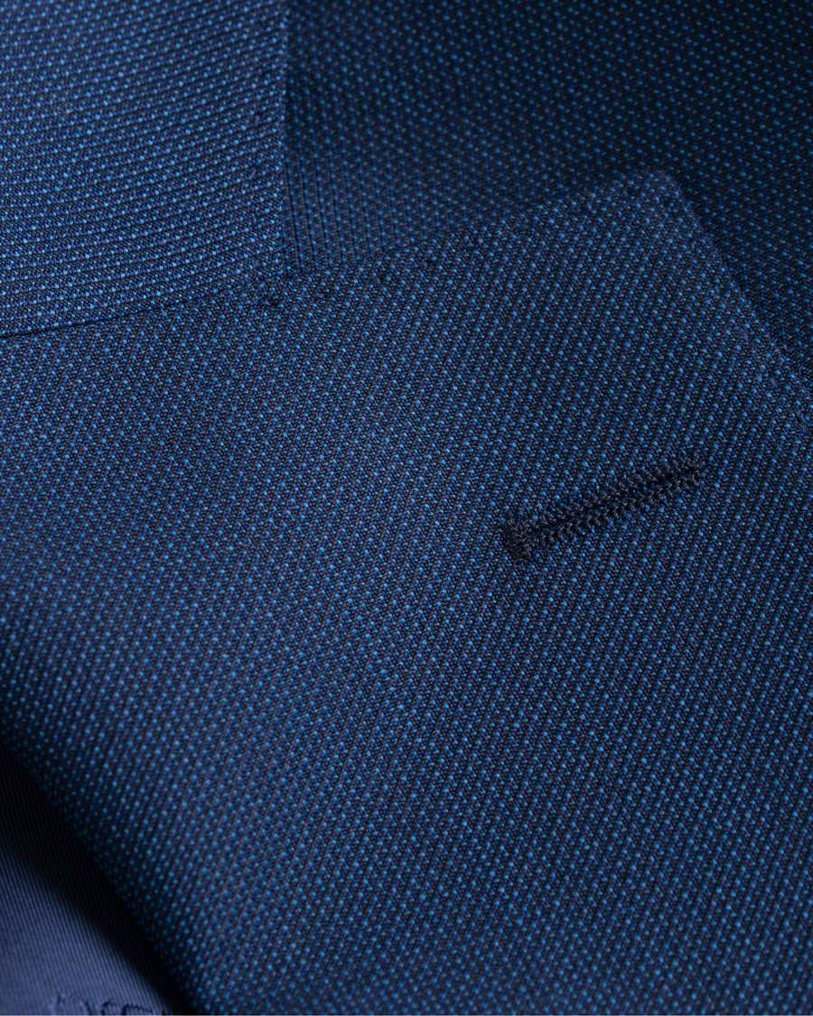 Heren | Blazers | Oscar Jacobson | Fogerty Wool Blazer Blue