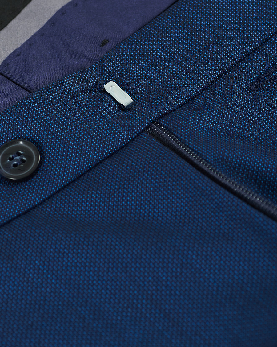 Heren | Broeken | Oscar Jacobson | Denz Wool Trousers Blue