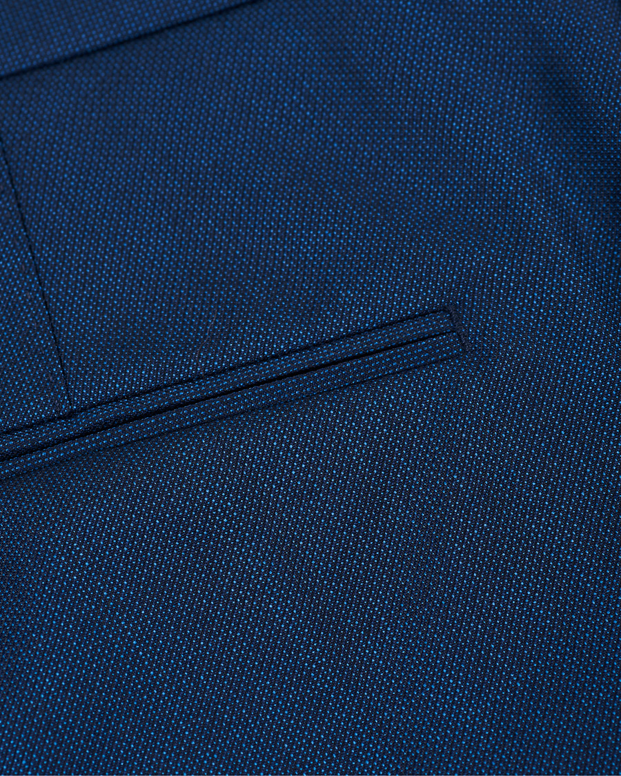 Heren | Broeken | Oscar Jacobson | Denz Wool Trousers Blue
