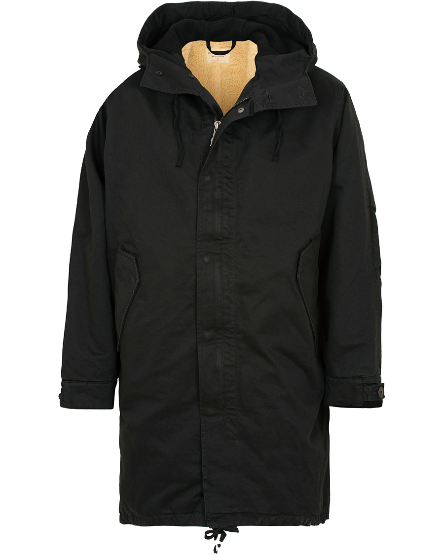 Heren | Jassen | Nudie Jeans | Lars Swedish Fish Tail Parka Black