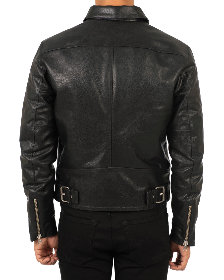 Heren | Jassen | Tiger of Sweden Jeans | Tracker Leather Jacket Black