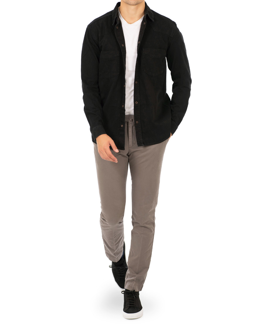 Heren | Overhemden | Tiger of Sweden Jeans | Pure I Jeans Shirt Black