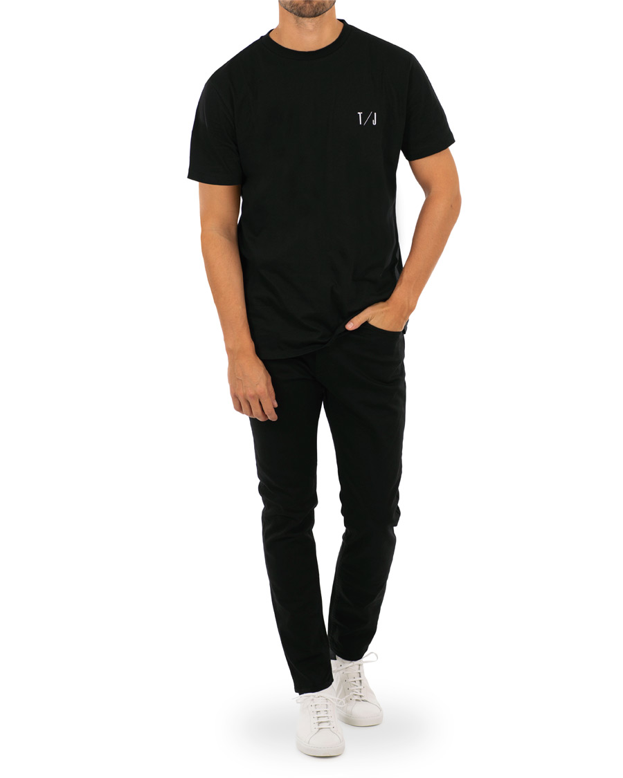Heren | T-shirts | Tiger of Sweden Jeans | Fleek Crew Neck Tee Black
