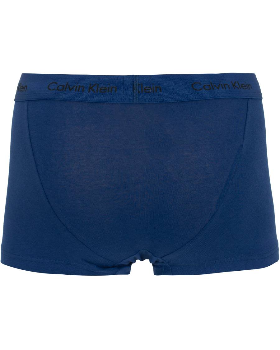 Heren | Ondergoed | Calvin Klein | Cotton Stretch 3-Pack Low Rise Trunk Orange/Blue/Green