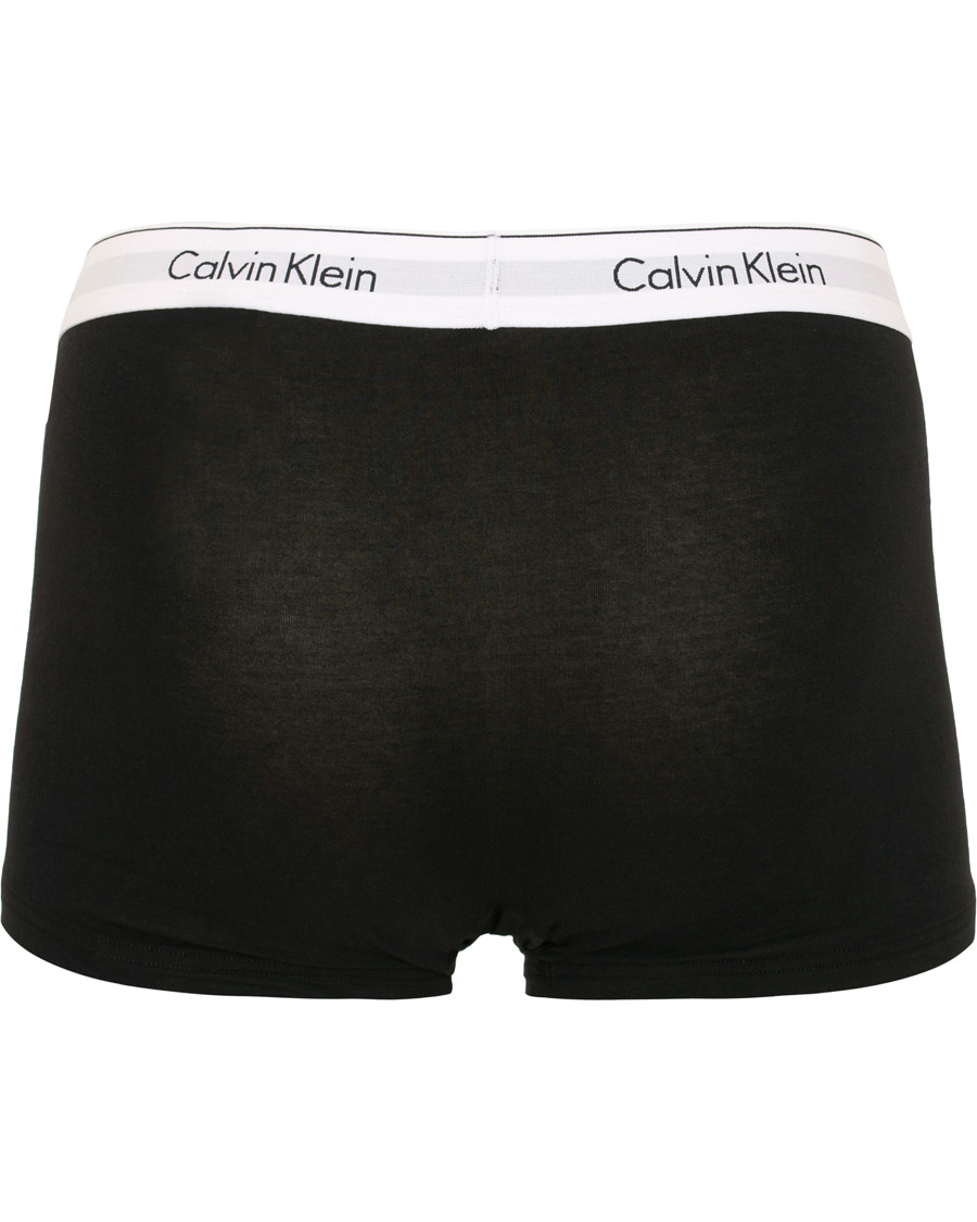 Heren | Ondergoed | Calvin Klein | Modern Cotton Stretch 2-Pack Trunk Red/Black