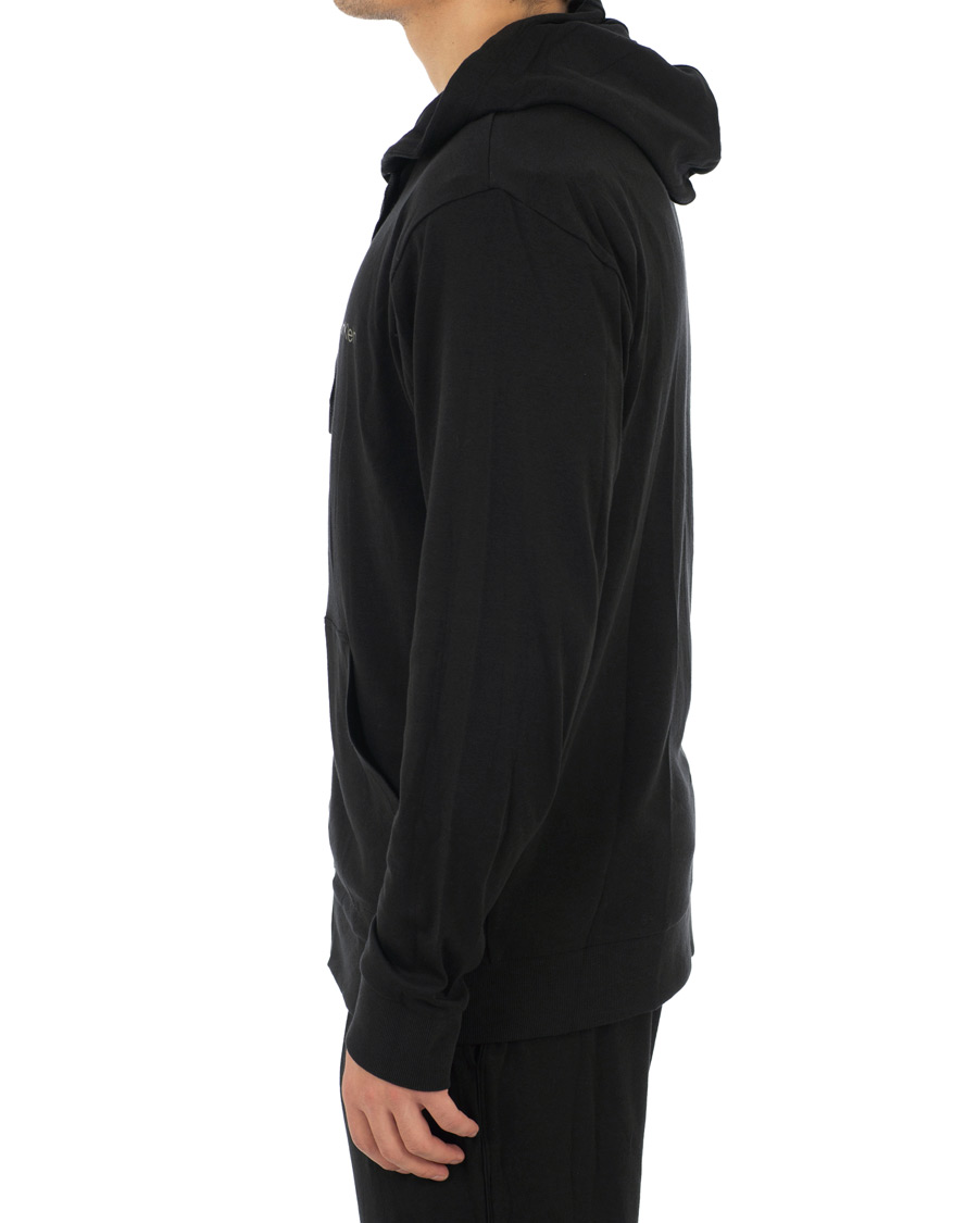 Heren | Truien | Calvin Klein | Modal Full Zip Hoodie Black