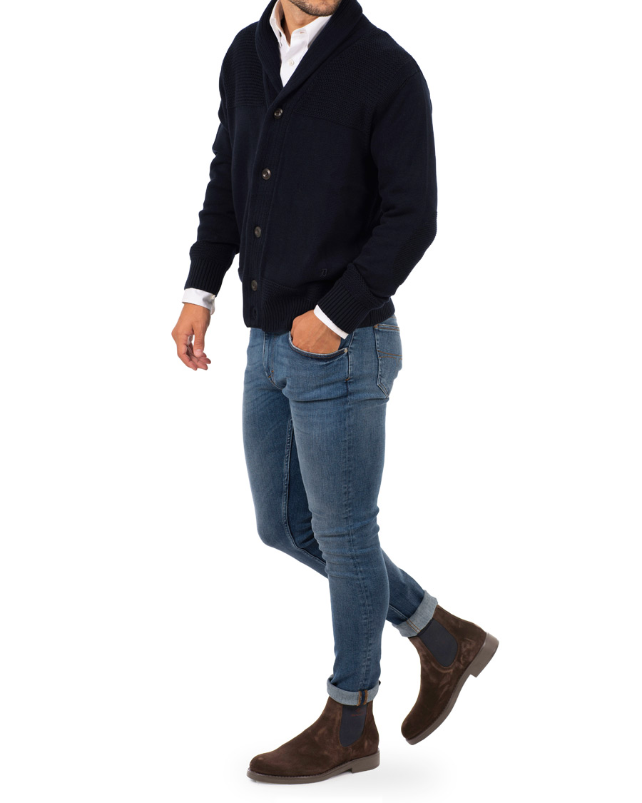 Heren | GANT Oscar Chelsea Boot Dark Brown Suede | GANT | Oscar Chelsea Boot Dark Brown Suede