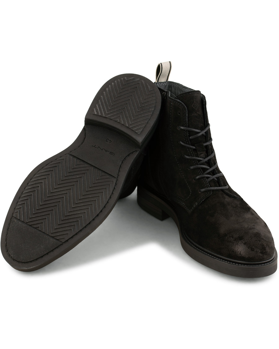 Heren | GANT Martin Boot Black Suede | GANT | Martin Boot Black Suede