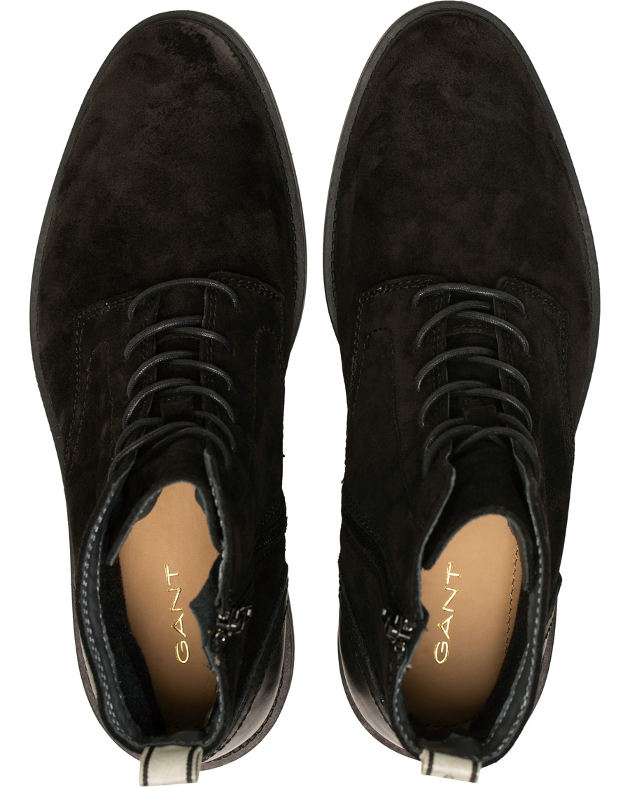Heren | GANT Martin Boot Black Suede | GANT | Martin Boot Black Suede