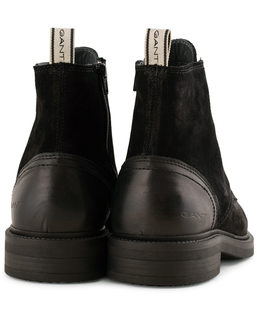 Heren | GANT Martin Boot Black Suede | GANT | Martin Boot Black Suede