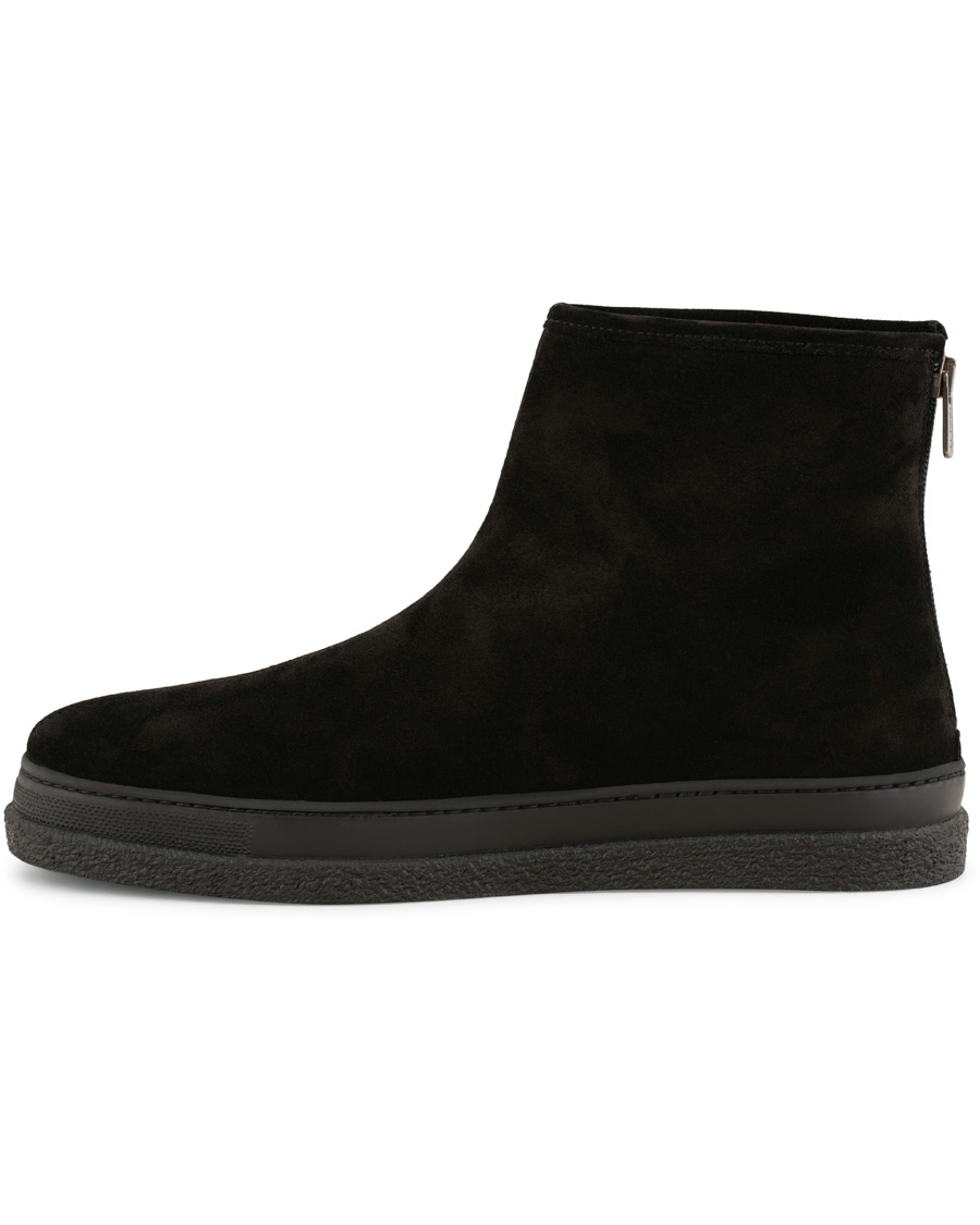 Heren | GANT Josef Curling Boot Black Suede | GANT | Josef Curling Boot Black Suede