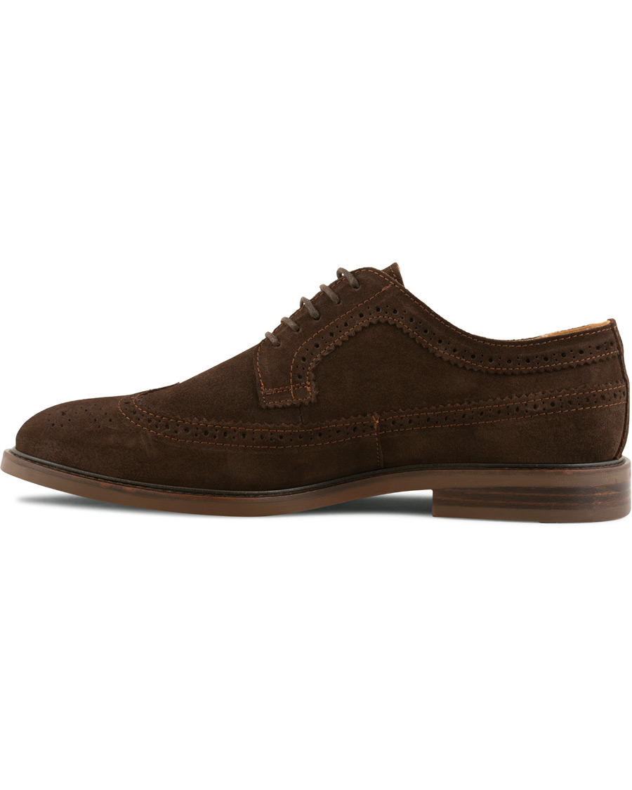 Heren | GANT Ricardo Brouge Dark Brown Suede | GANT | Ricardo Brouge Dark Brown Suede