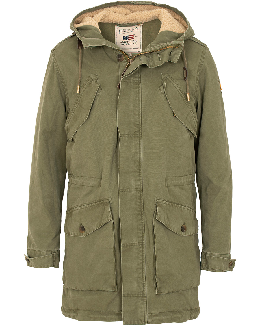Heren | Jassen | Lexington | Benjamin Parka Hunter Green