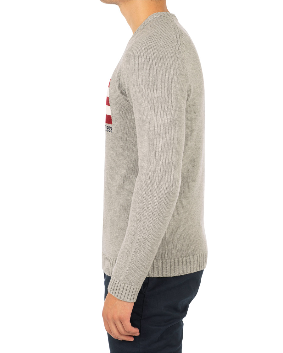 Heren | Truien | Lexington | Dylan Sweater Heather Grey Melange