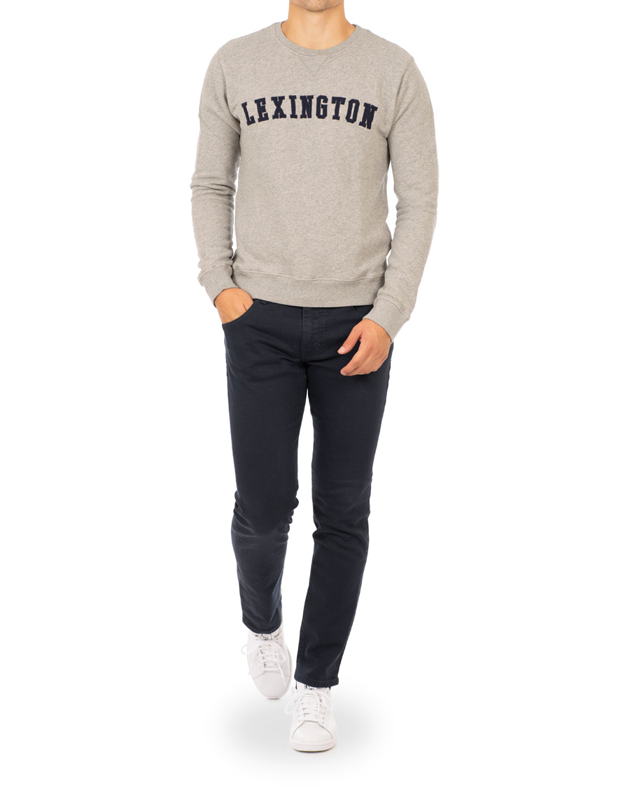 Heren | Truien | Lexington | Lucas Sweatshirt Heather Grey Melange