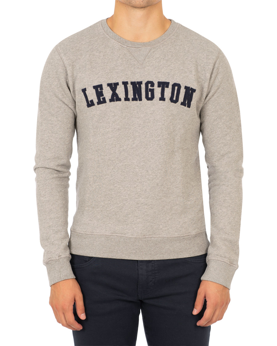 Heren | Truien | Lexington | Lucas Sweatshirt Heather Grey Melange
