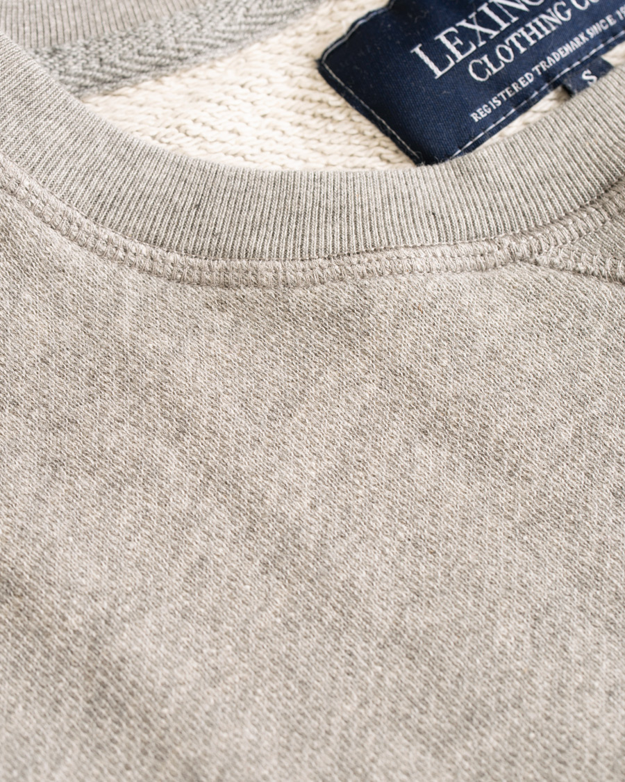 Heren | Truien | Lexington | Lucas Sweatshirt Heather Grey Melange