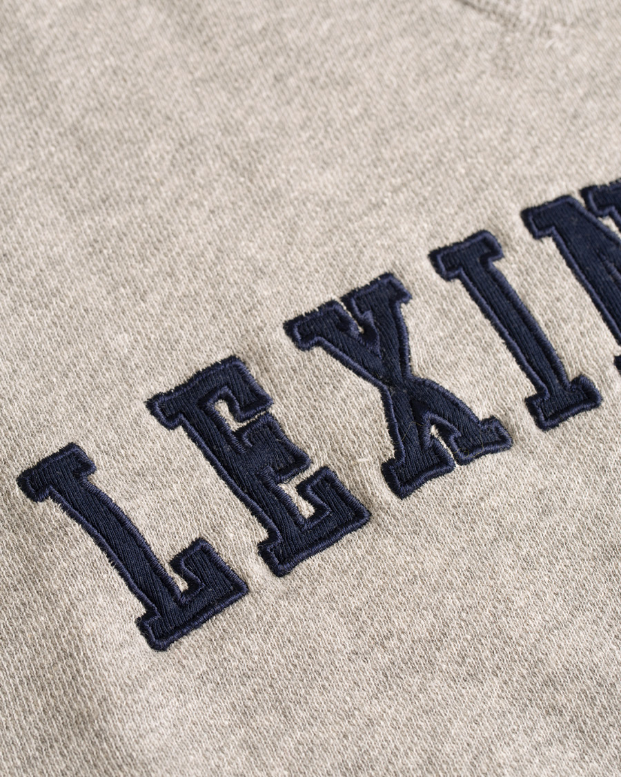 Heren | Truien | Lexington | Lucas Sweatshirt Heather Grey Melange