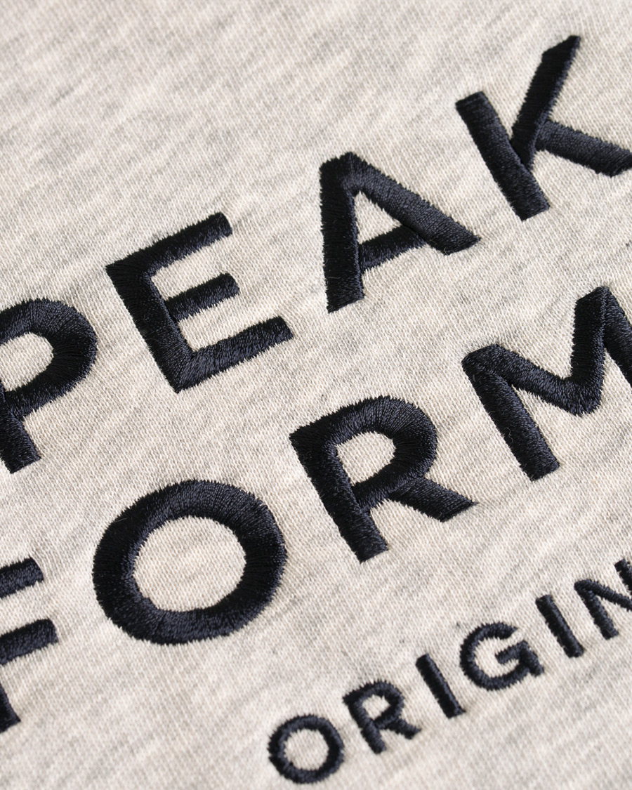 Heren | Truien | Peak Performance | Original Crew Neck Sweatshirt Grey