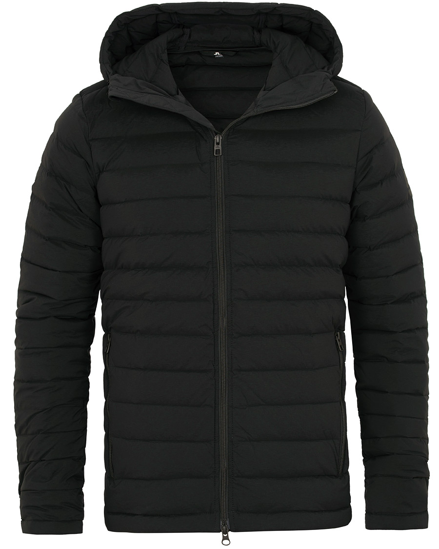 Heren | Jassen | J.Lindeberg | M EACE Hooded Down Liner Jacket Black