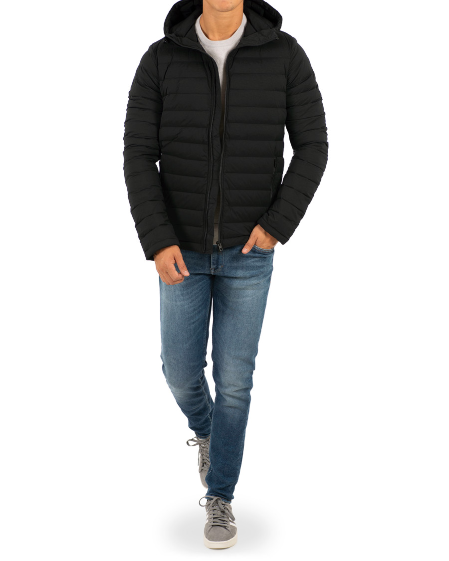 Heren | Jassen | J.Lindeberg | M EACE Hooded Down Liner Jacket Black