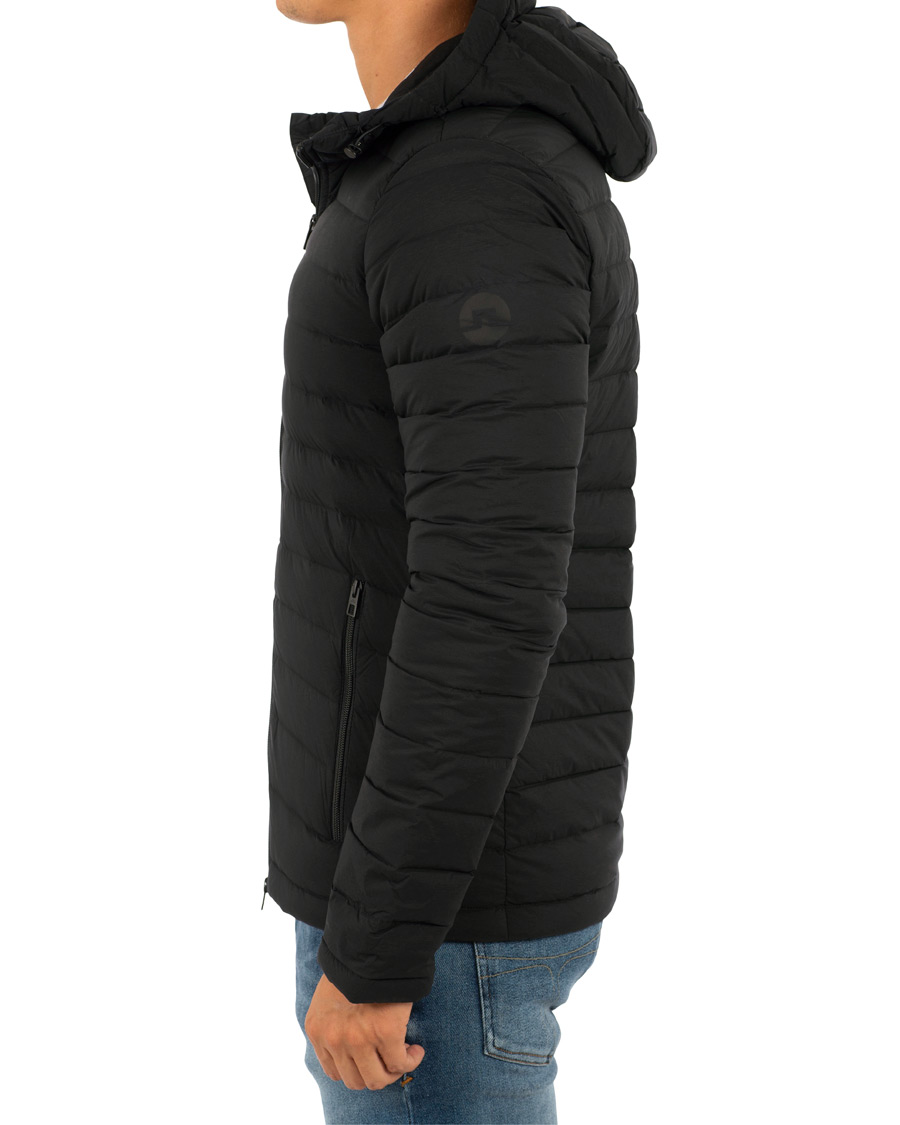 Heren | Jassen | J.Lindeberg | M EACE Hooded Down Liner Jacket Black
