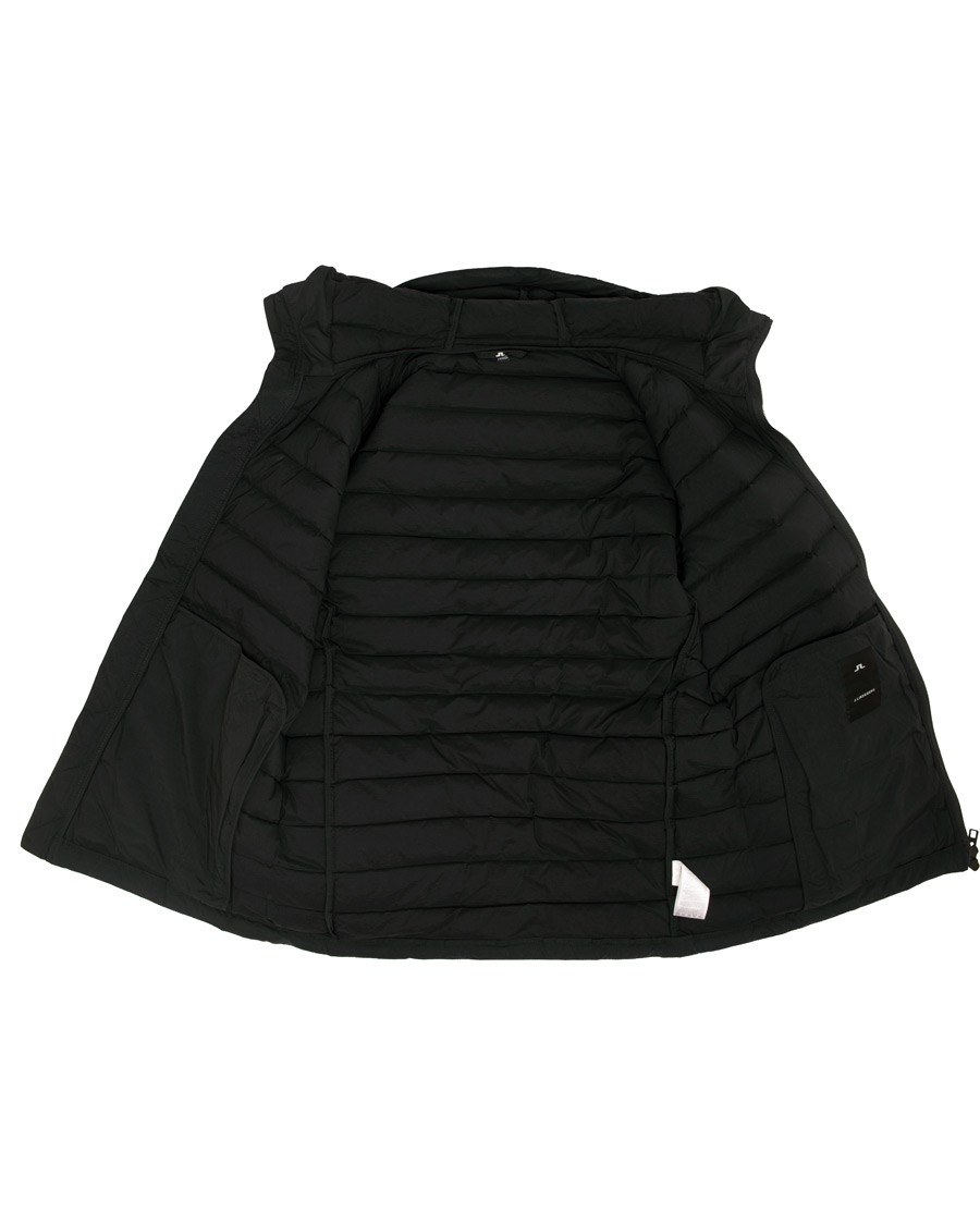 Heren | Jassen | J.Lindeberg | M EACE Hooded Down Liner Jacket Black