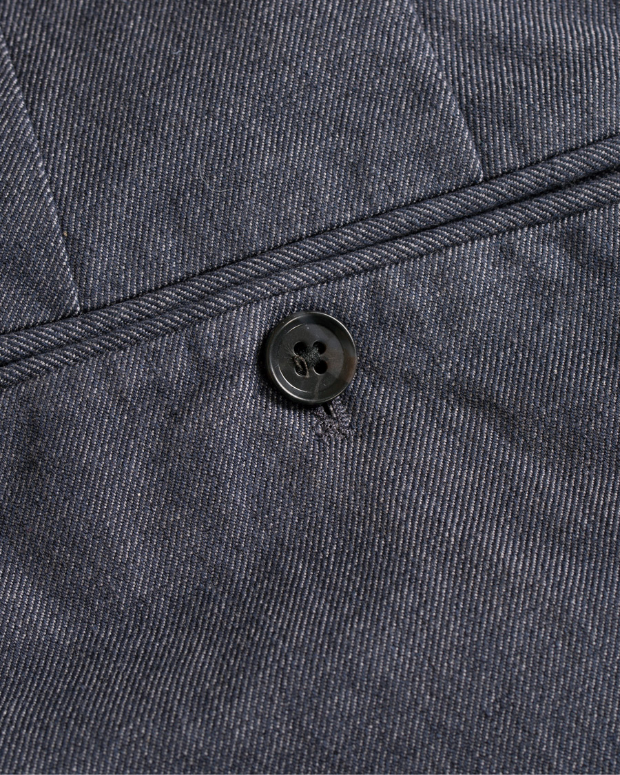 Heren | Broeken | J.Lindeberg | Chaze Flannel Twill Trousers Midnight
