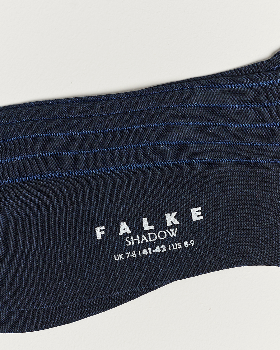 Heren | Alledaagse sokken | Falke | Shadow Stripe Sock Navy