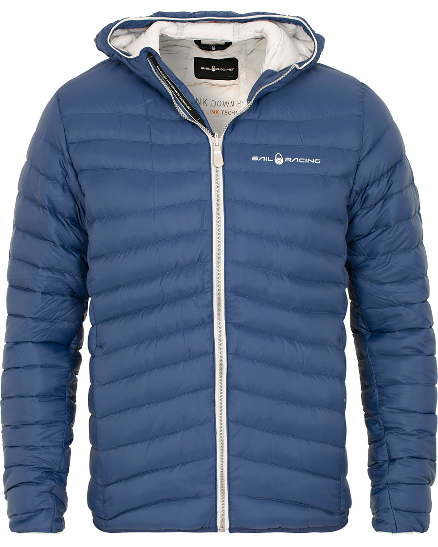 Heren | Jassen | Sail Racing | Link Down Hooded Jacket Storm Blue