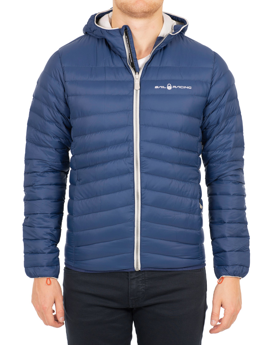 Heren | Jassen | Sail Racing | Link Down Hooded Jacket Storm Blue