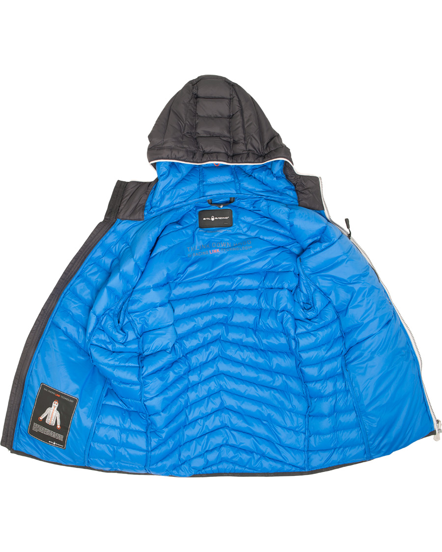 Heren | Jassen | Sail Racing | Link Down Hooded Jacket Phantom Grey
