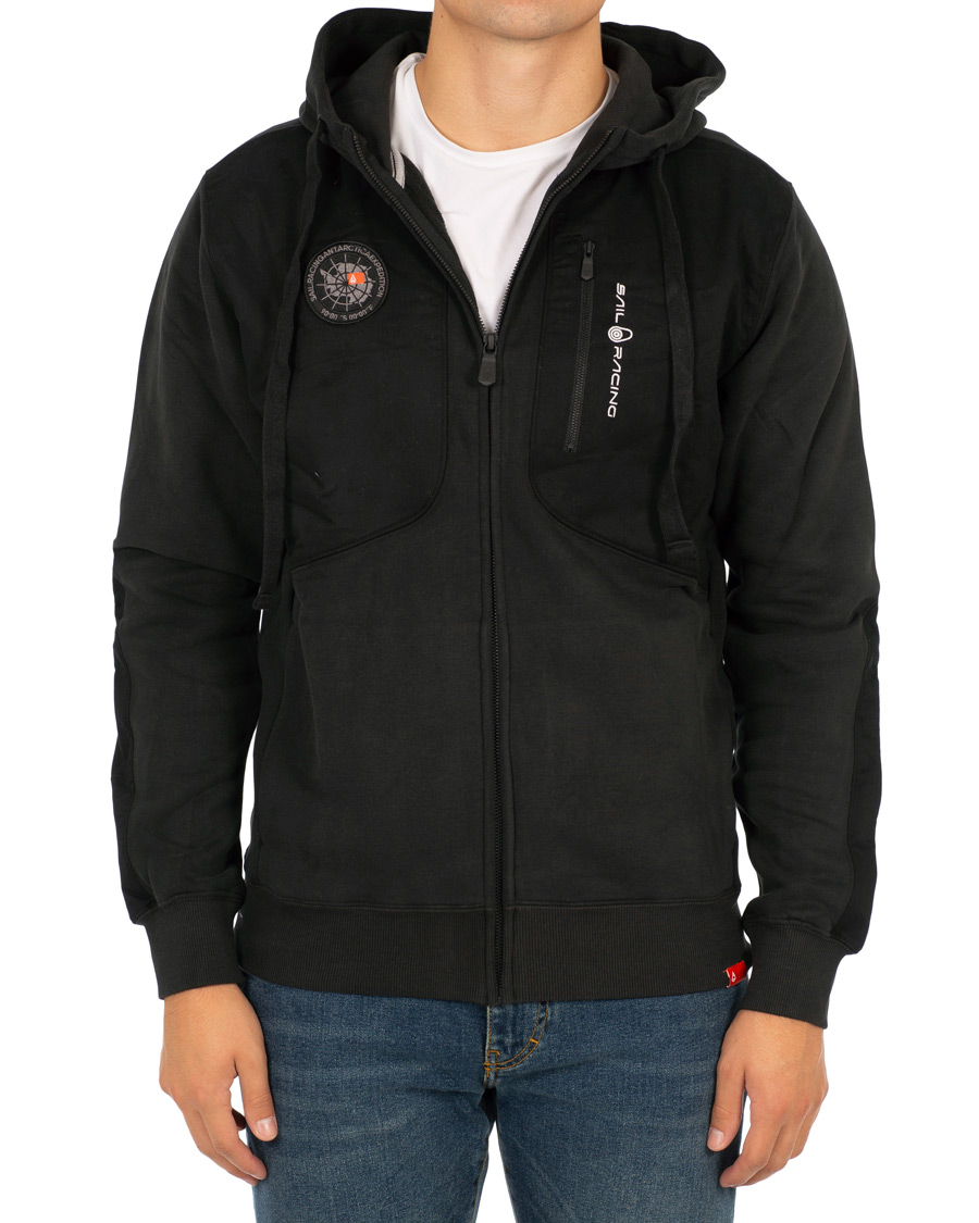 Heren | Truien | Sail Racing | Antarctica Zip Hood Carbon