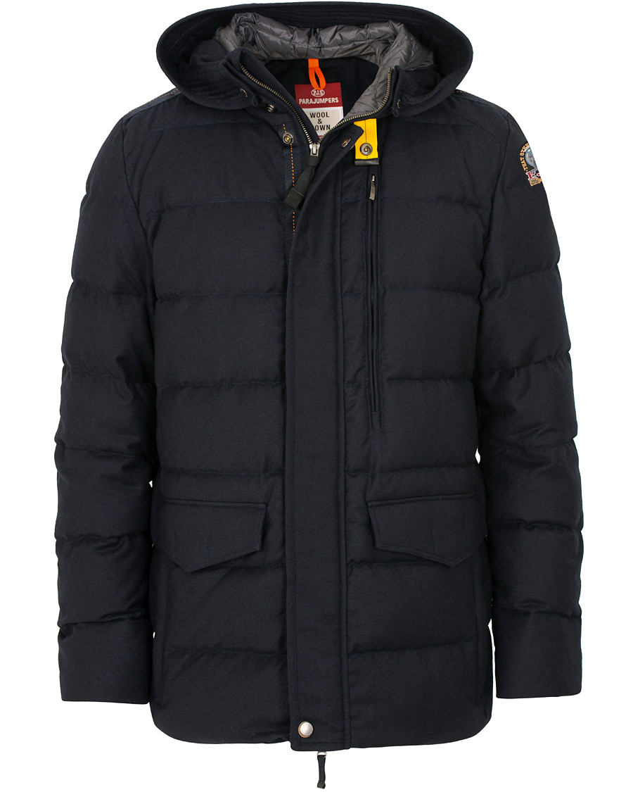 Heren | Jassen | Parajumpers | Clay Wool Down Parka Navy