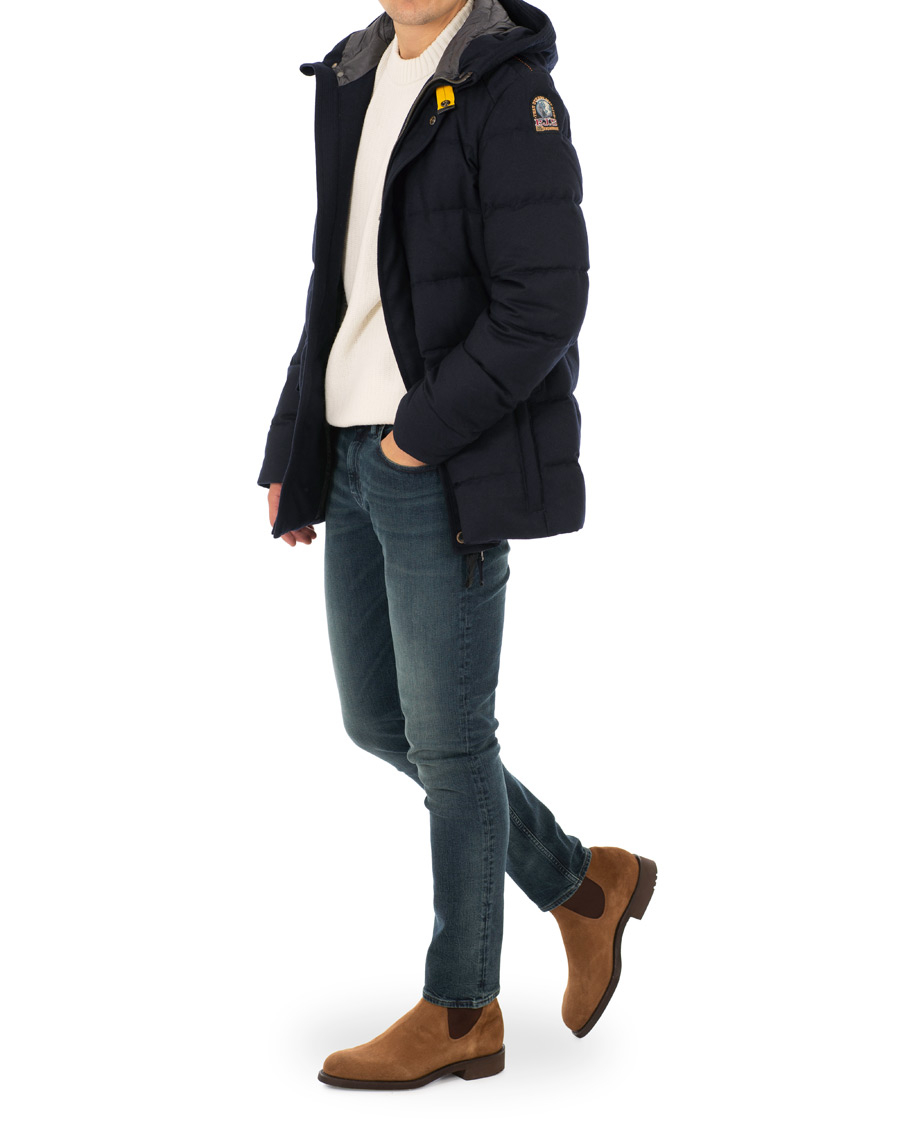 Heren | Jassen | Parajumpers | Clay Wool Down Parka Navy