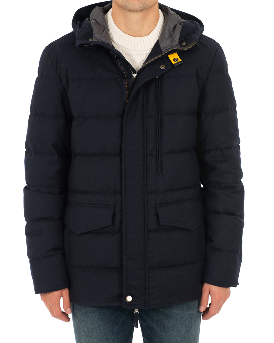 Heren | Jassen | Parajumpers | Clay Wool Down Parka Navy