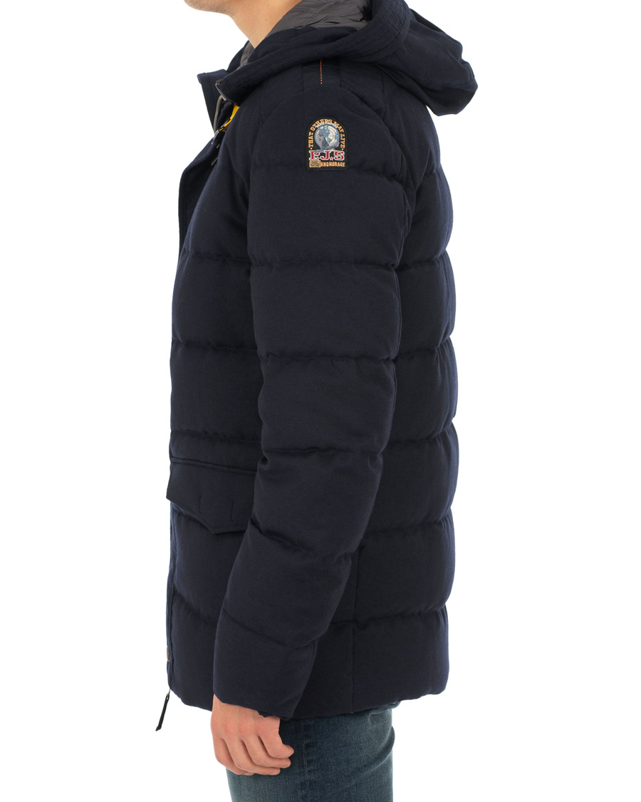 Heren | Jassen | Parajumpers | Clay Wool Down Parka Navy