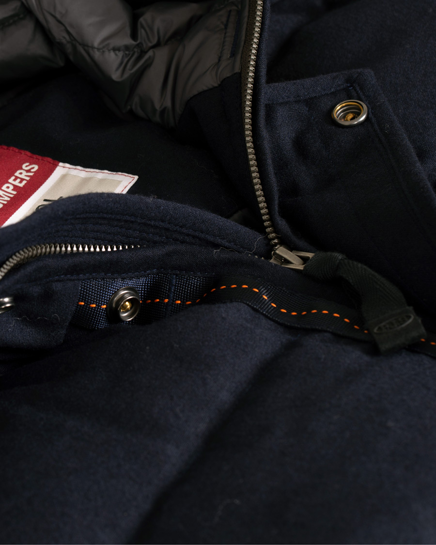 Heren | Jassen | Parajumpers | Clay Wool Down Parka Navy