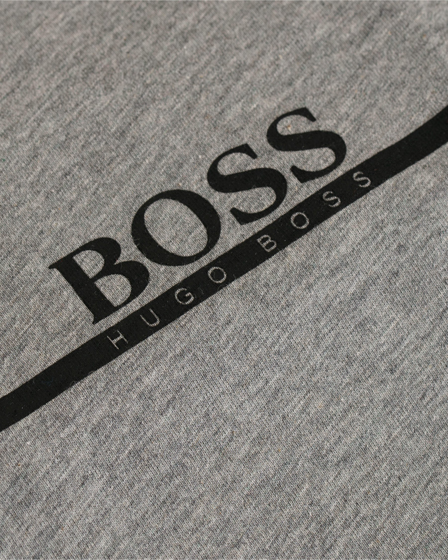 Heren | T-shirts | BOSS BLACK | BOSS Logo T-shirt Light Grey