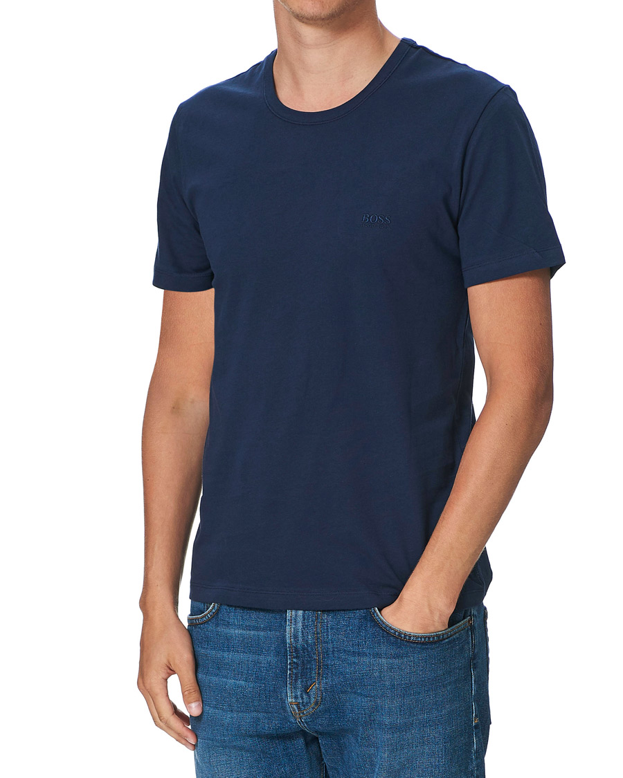 Heren | T-shirts | BOSS BLACK | BOSS 3-Pack T-shirts Navy/Grey/Black